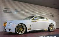 Coupe siêu sang Rolls-Royce Wraith mạ vàng hàng độc