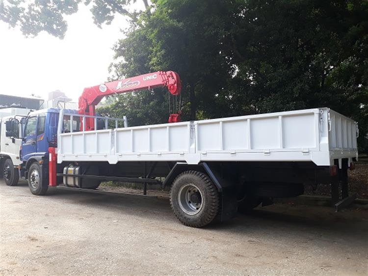 Bán xe tải Thaco Auman C160 gắn cẩu UNIC 5 tấn 4 đốt URV554 giá rẻ tại Hà Nội - 4